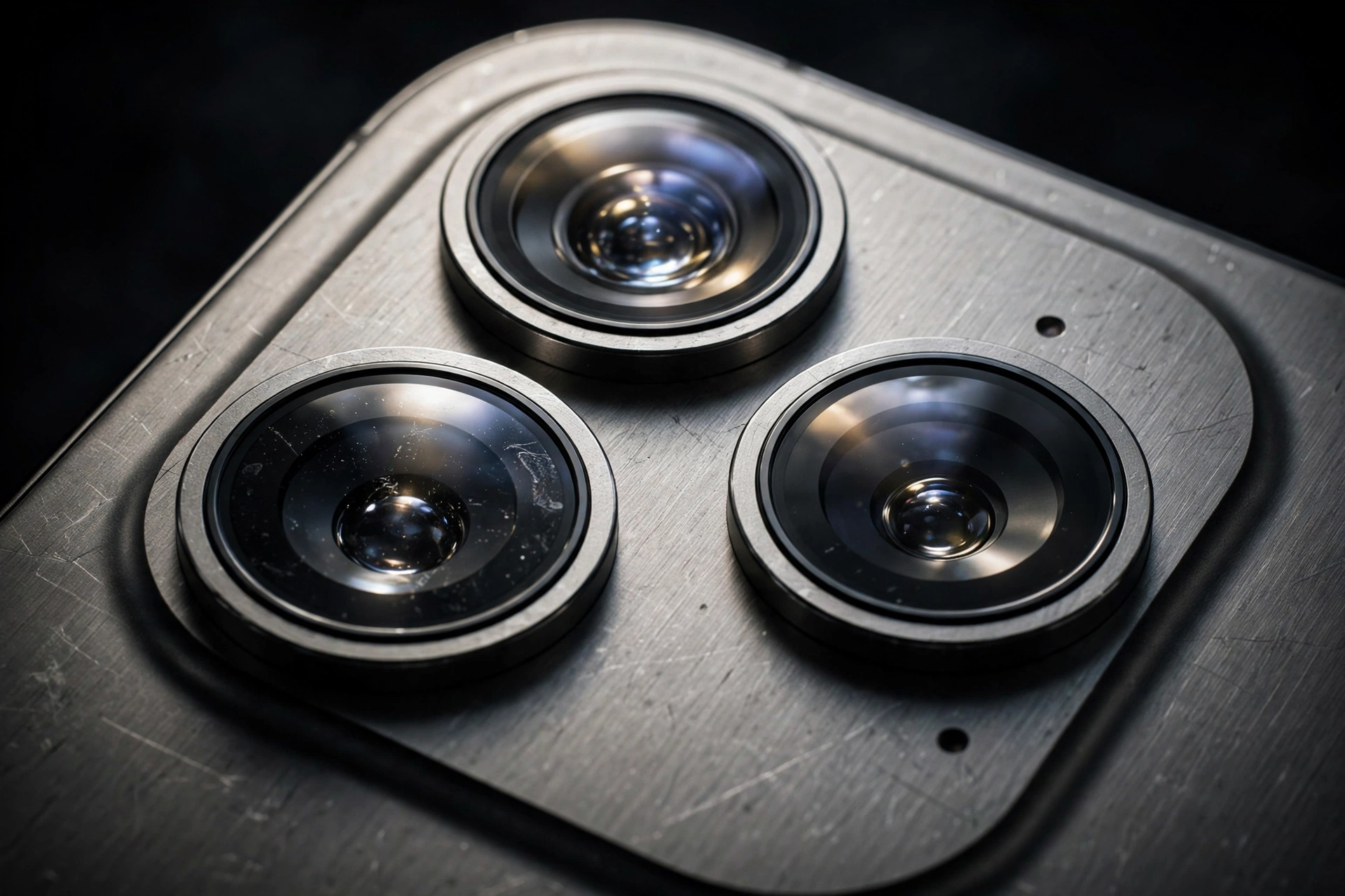 Close-up of the iPhone 18 Pro camera system